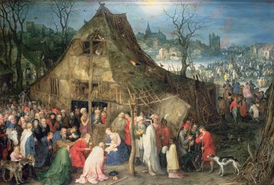 賢者の礼拝、1598 作： Jan the Elder Brueghel